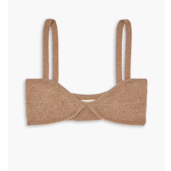 KHAITE Other - KHAITE Tan Knit Bra